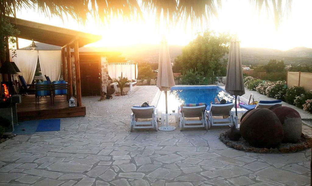 Simona Stone House Villa Polis Rum bild
